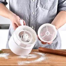Горячая Мука сито электрический ручной сито для муки, решето ситечко кухня приготовления выпечки инструменты L99