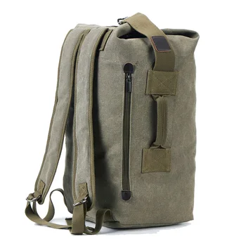 

Large Capacity Men Women Travel Bag Military Tactical Climbing Backpack Army Bags Canvas Bucket Shoulder Sports Bag Male B304