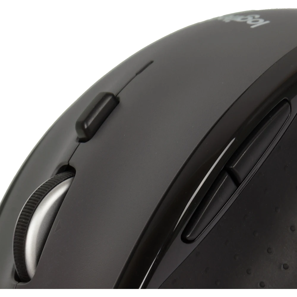 Мышь Logitech M705 серебристый/черный лазерная(1000dpi) беспроводная USB1.1 для ноутбука(5but