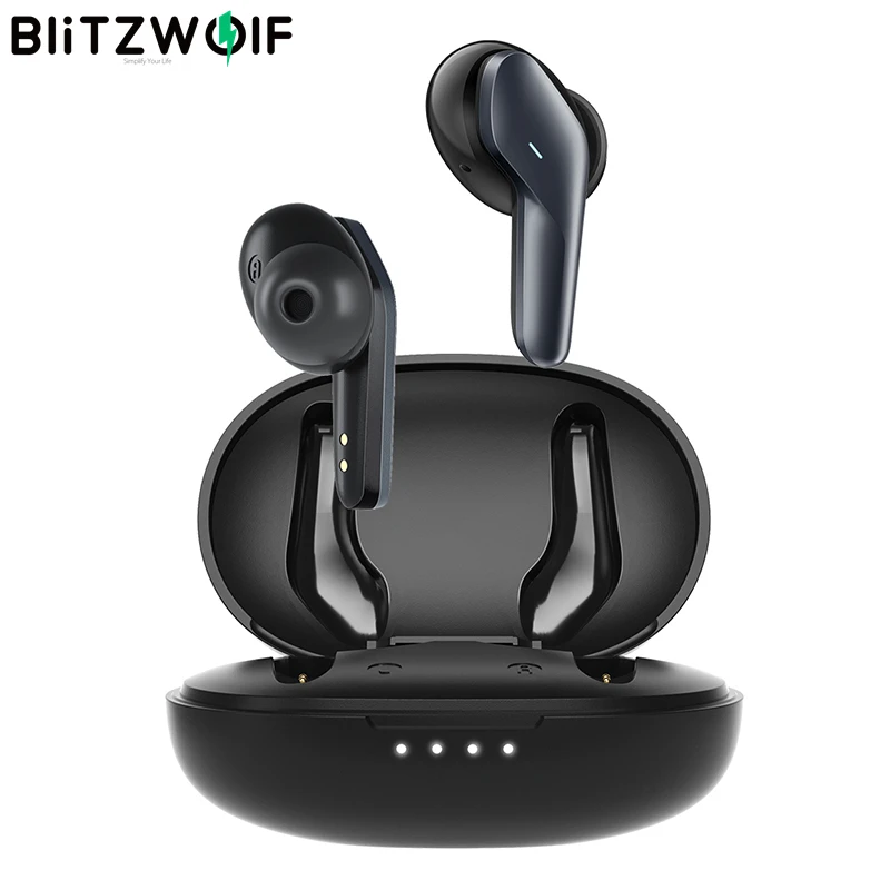 BlitzWolf BW-FYE5S TWS bluetooth 5.0 Earphone Wireless Earbuds Super Mini HiFi Stereo Touch Control IPX5 Waterproof with Mic