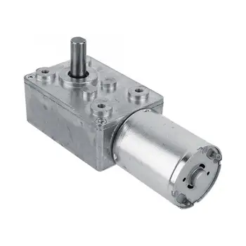 

DC 12V Reduction Motor 2-100RPM Reversible High Torque Turbo Worm Geared Motor S
