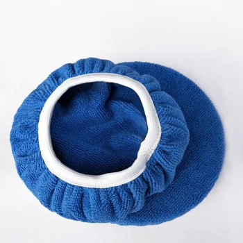 

Car Cleaning Towel Blue Microfiber Polishing and Waxing Cover, Lint-free Special Waxing Cloth Cover Cleaning Tool