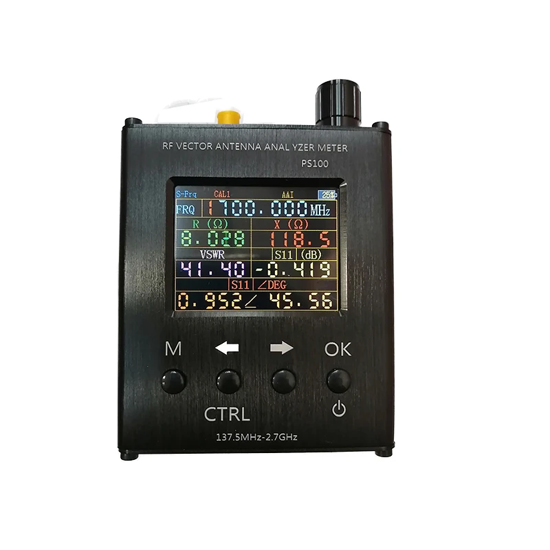Новый 137 5 МГц 2 7 ГГц УФ RF векторный импеданс SWR антенный анализатор