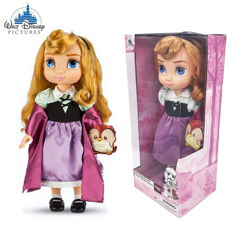 

Disney 40cm Boxed Salon Doll Handmade Princess Rapunzel Sleeping Beauty Princess Frozen 2 Aishana Dolls Give Girls Birthday Gift
