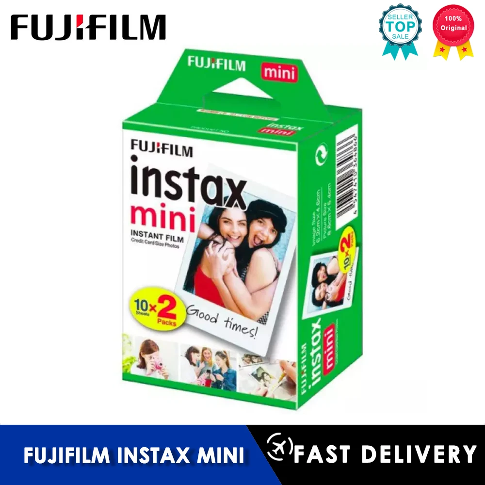 Fujifilm Instax Mini Film White 10 20 40 60 80 100 листов для FUJI Instant Photo Camera Mini 9 Mini 11 8 7s 70