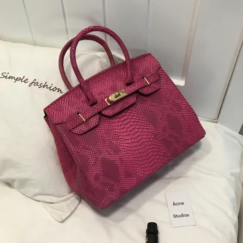 

Bags 2020 New Women's Bags Shoulder Bags for Women Fashion PU Serpentine Handbag Platinum Bag Ladies Crossbody Bags for Women