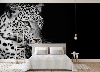 

[Self-Adhesive] 3D leopard 9850 Wall Paper mural Wall Print Decal Wall Murals