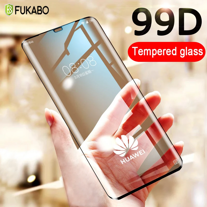 99D полное покрытие закаленное стекло для хуавей хонор 10 лайт Huawei P30 P40 Lite P20 Pro P smart
