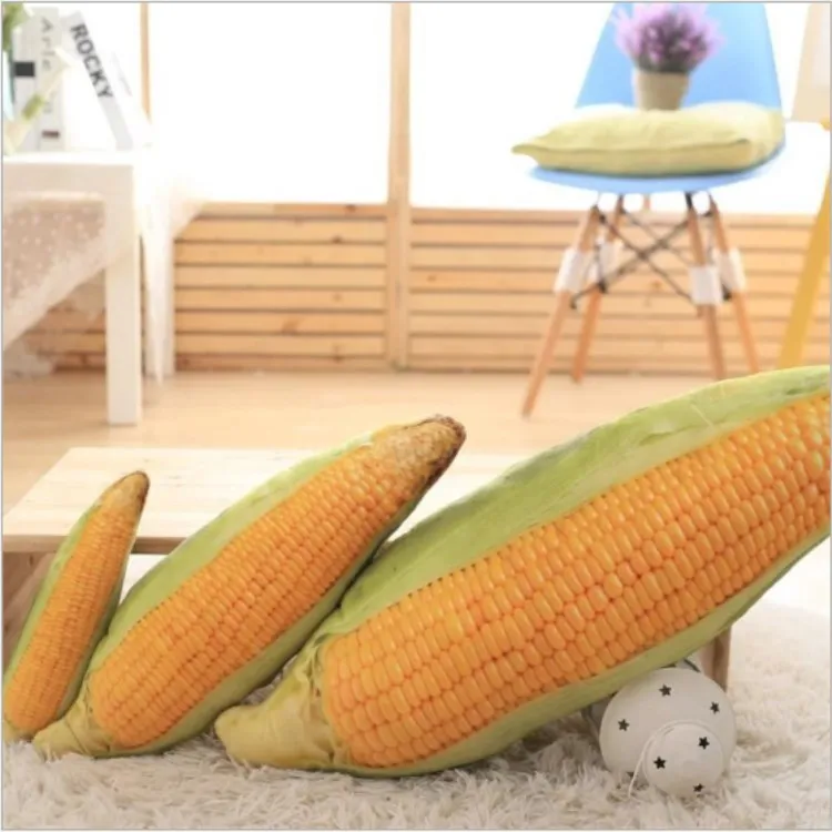 30-75 см живой Кукуруза cob фрукты овощи еда антистресс мягкая креативная Подушка плюшевая девочка хобби детская игрушка, подарок