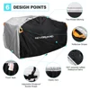 Beach ATV QUAD Motor Bike 190T Water  Rain Proof Dust Anti-UV Cover Case For Polaris Motorcycle Covers XL XXXL D20 ► Photo 3/6