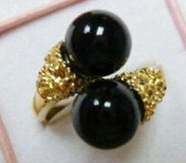 +++904 Beautiful black dtone Ladies ring 6-9 | Украшения и аксессуары