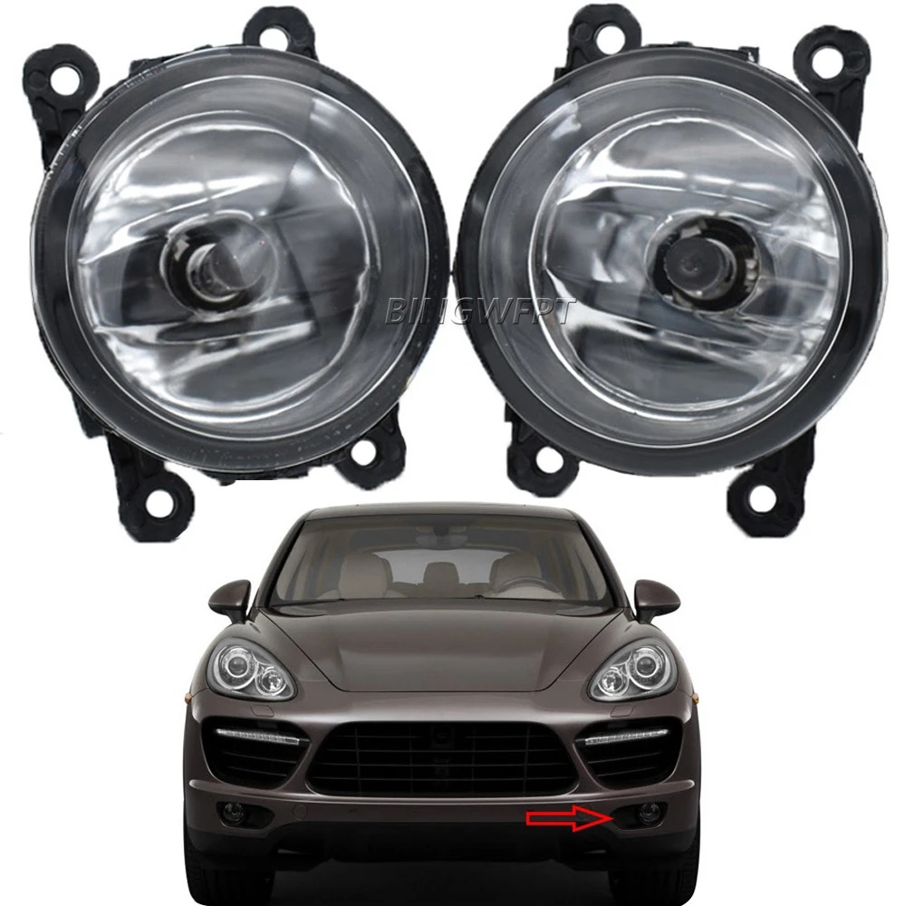 Car Styling Front Foglight FogLamp for Porsche Cayenne 92A 958 2010