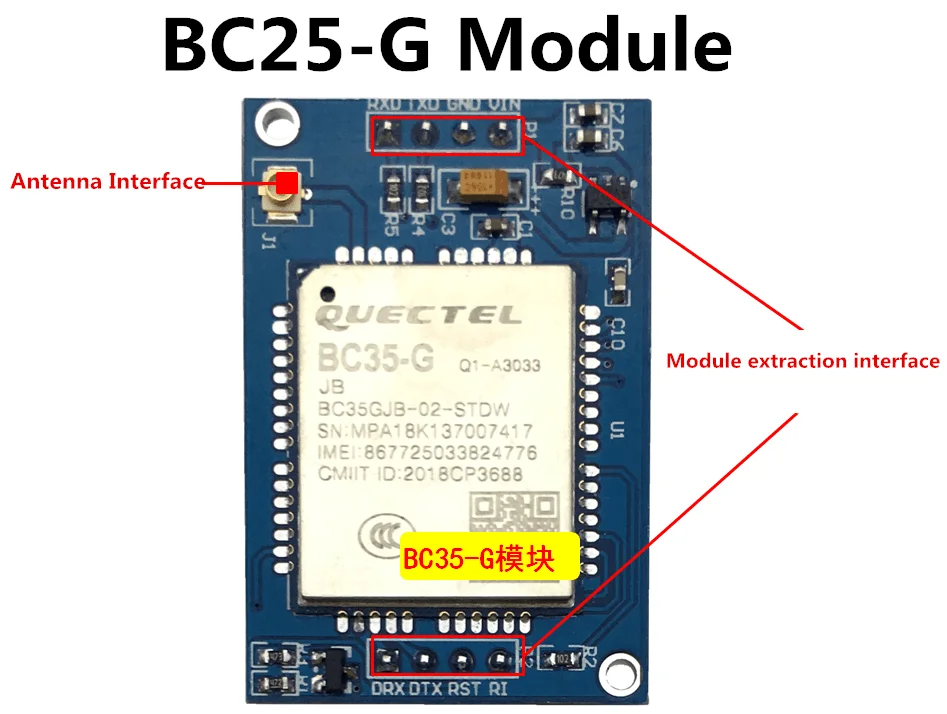 BC35-G модуль BC95 макетная плата NBIOT системная плата MQTT протокол NB-IOT TCP