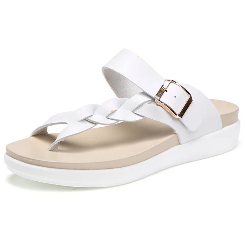 

Lady leather sandals, casual and comfortable girl leather sandals women with flat sandals soft non-slip soles can bulk order