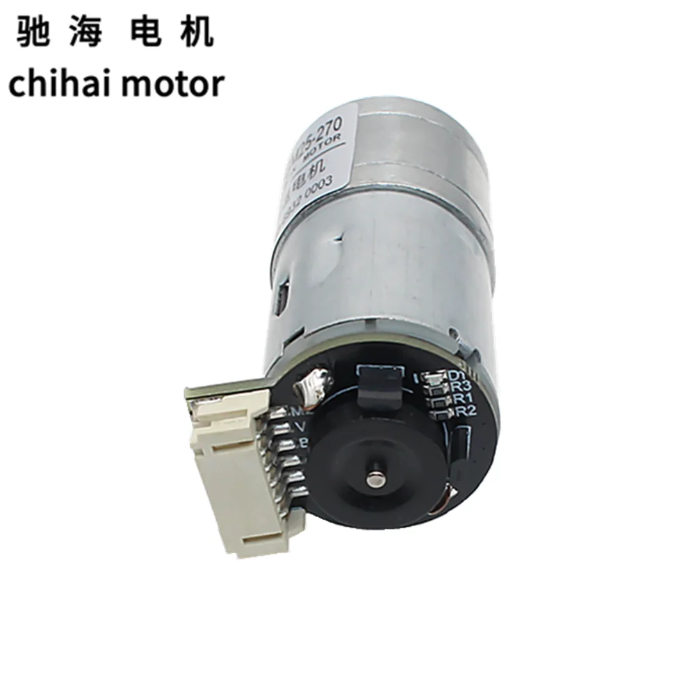 Chihai мотор CHR-GM25-270 ABHL низкая скорость 25 мм микро энкодер постоянного тока мотор для самобалансирующихся тележек и игрушек