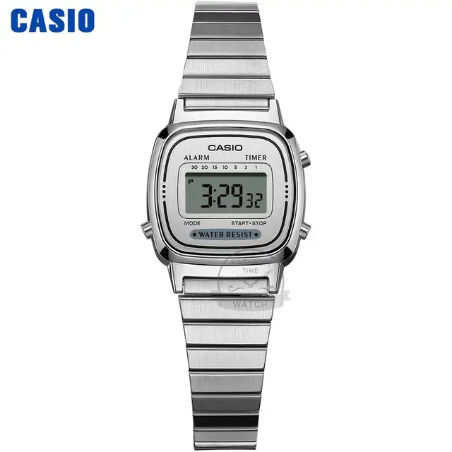 Casio watch gold women watches set brand luxury Waterproof Quartz watch women digital Sport ladies watch relogio feminino 68 LA670WA7D