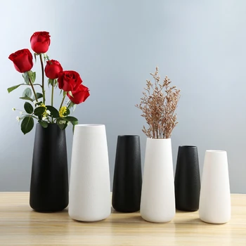 

Modern Minimalist Ceramic Vase Nordic Creative Floral Vase Flower Pot Home Decoration Ornaments for Flower Arrangement