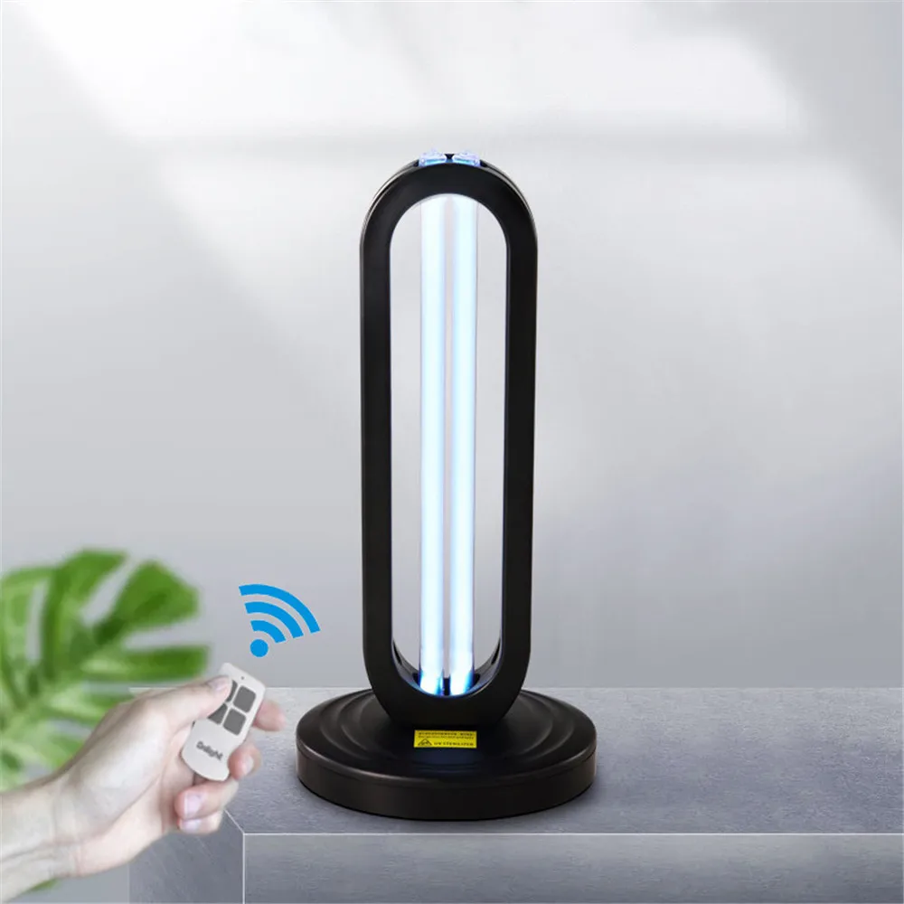

36W 360° UVC Disinfection Lamp Quartz Sterilizer Bulb Household Shortwave UV Ozone Lamp Timed Remote control UVC Germicidal Lamp