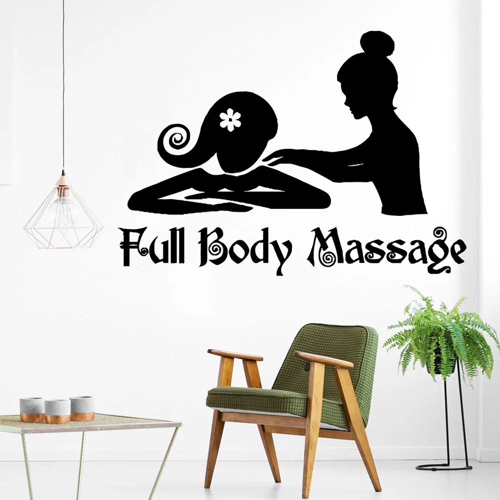 Creative Beauty Salon Wall Stickers Barber Shop Spa Sticker Home Decor For Commercial District Decoration Accessories