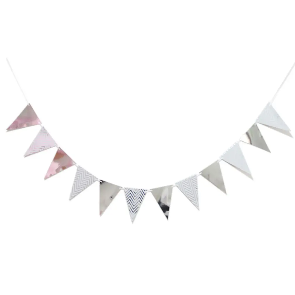 Wedding Room Layout Gold Five-Star Pennant Birthday Party Dress Up Pull Flower Adult Background Decoration Flag | Дом и сад