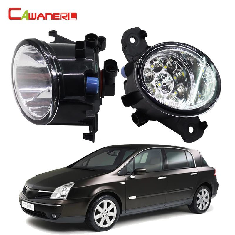 

Cawanerl 2 шт. Стайлинг автомобиля противотуманные светодиодсветодиодный фары Дневные ходовые огни 12 В DC для Renault Vel Satis (BJ0 _) 2002-2015