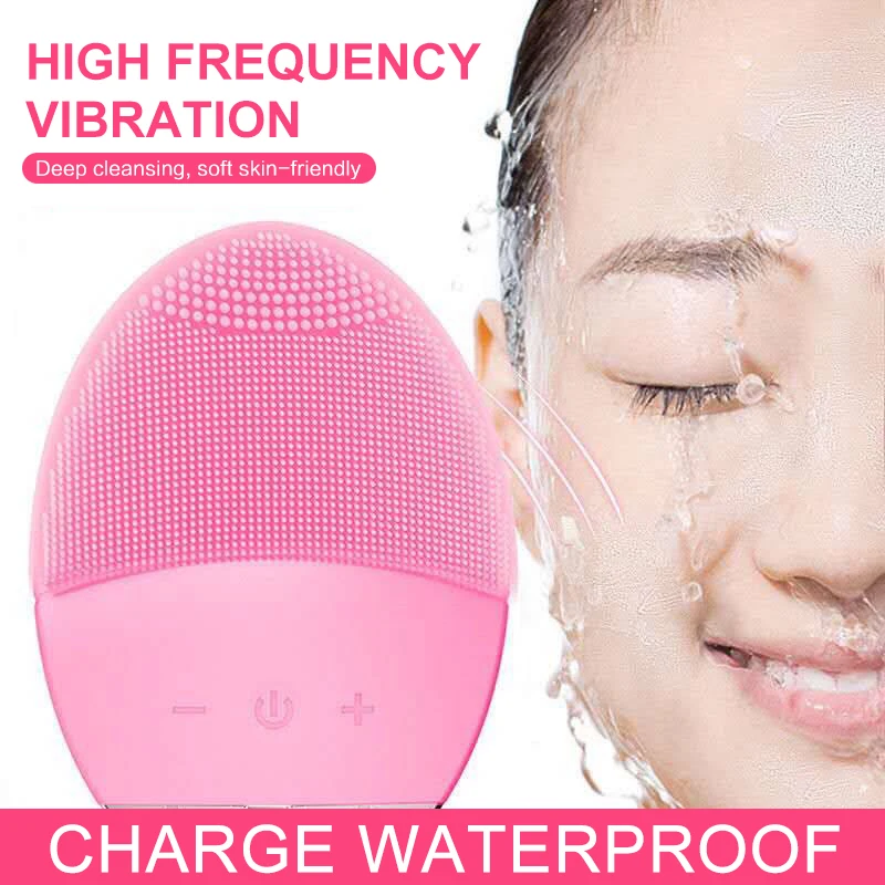 High Quality Electric Mini facial cleansing Brush massager brush for