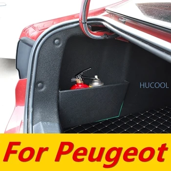 

For Peugeot 508 2012-18 trunk storage baffle storage partition storage box