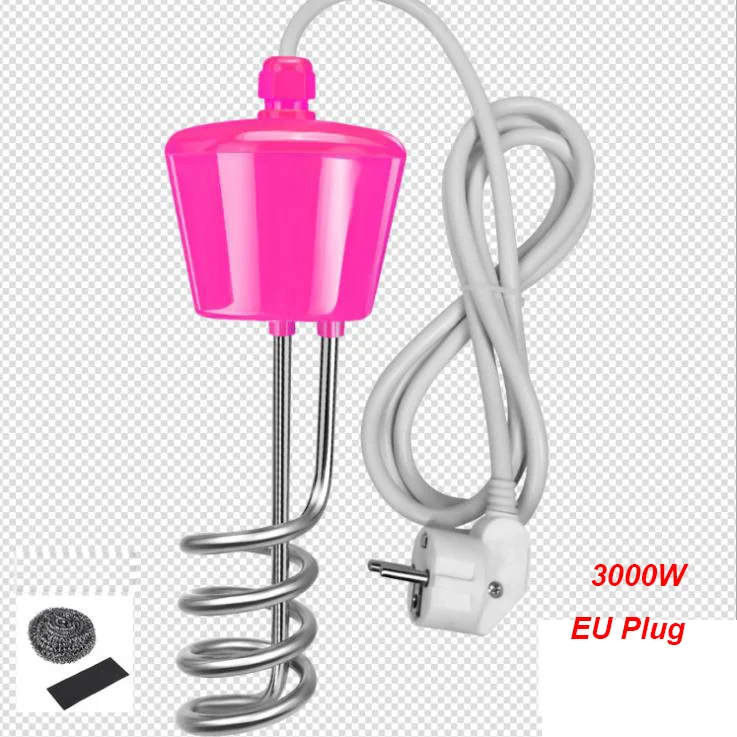 220V 2500W 3000W Electricity Immersion Water Heater Element Boiler Portable  Water Heating rods for Inflatable Swimming Pool - AliExpress