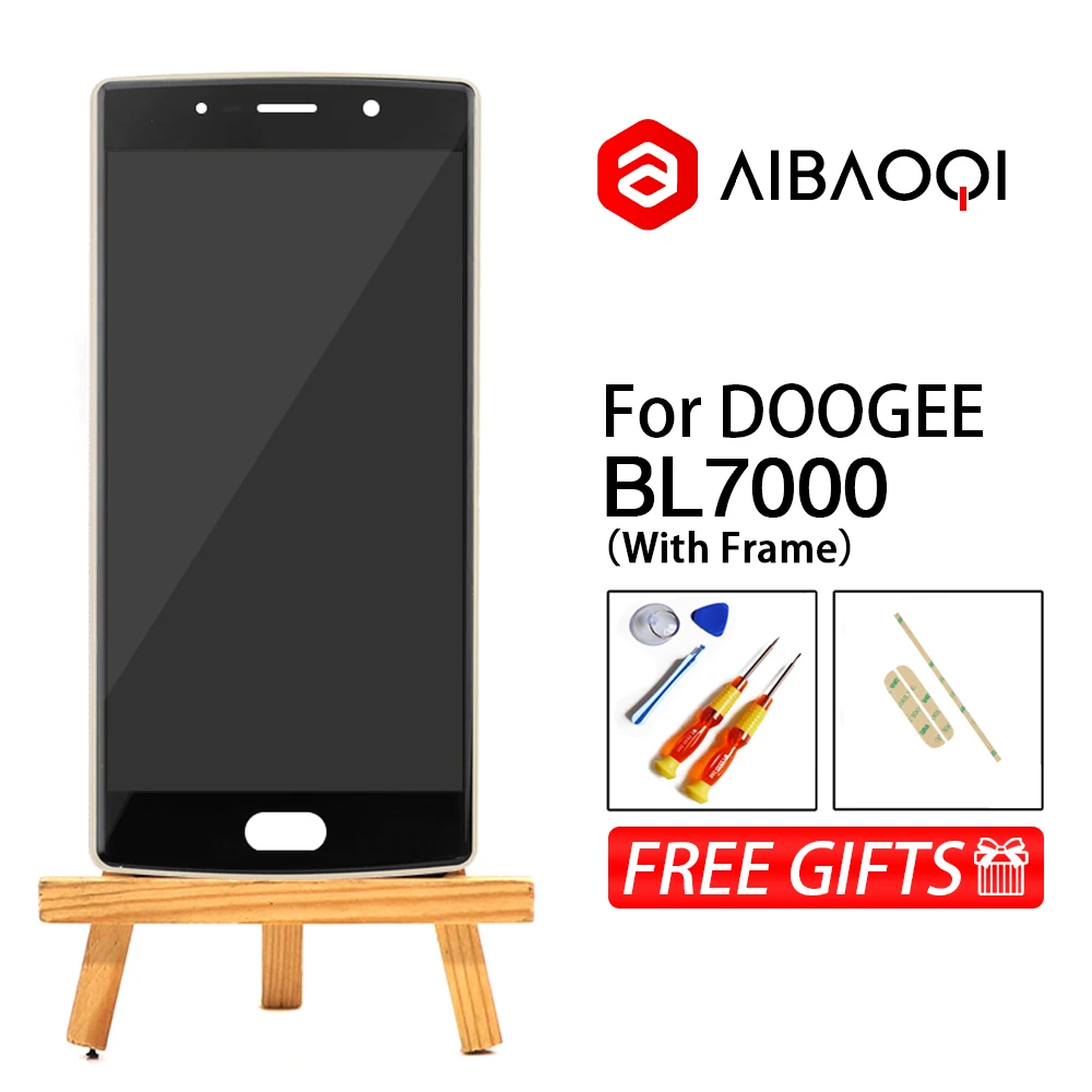 5,5 дюймовый сенсорный экран+ 1920X1080 ЖК-дисплей+ Замена рамы Для Doogee bl7000 Android 7,0