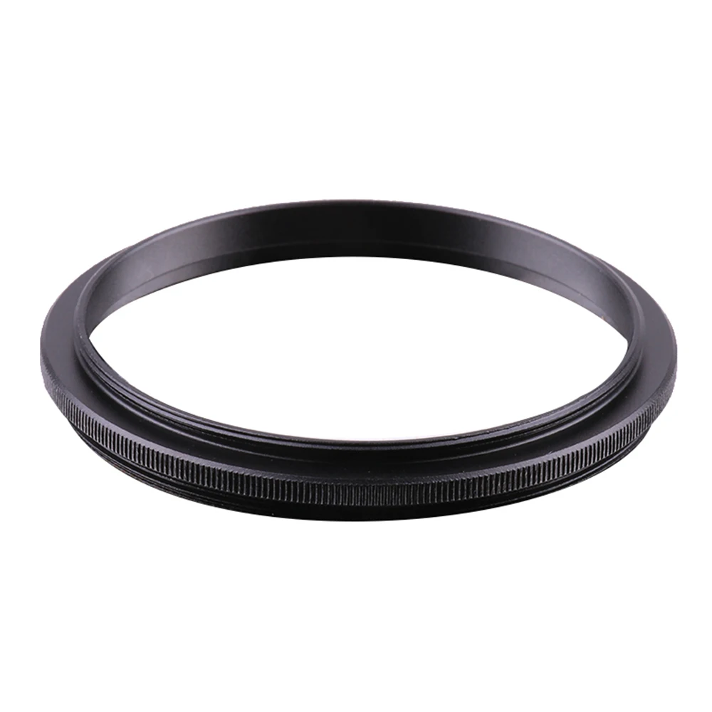 Lens Adapter Lens Filter Adapter Ring Aluminum 49-52-55-58-62-67-72-77-82mm Male to Male Coupling Step Ring Adaptor Dual Camera Macro Lens Reverse Adapter Ring