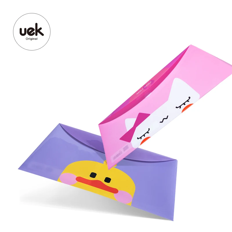 Бумажные протекторы UEK Kids формата а4 для письма полуполи конверт карманные