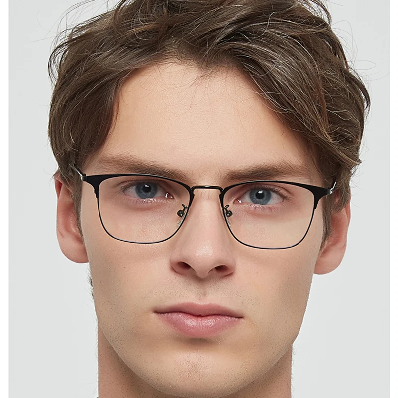 New Men's Glasses Frame Clear Glasses Classic Business Eyeglass Frame