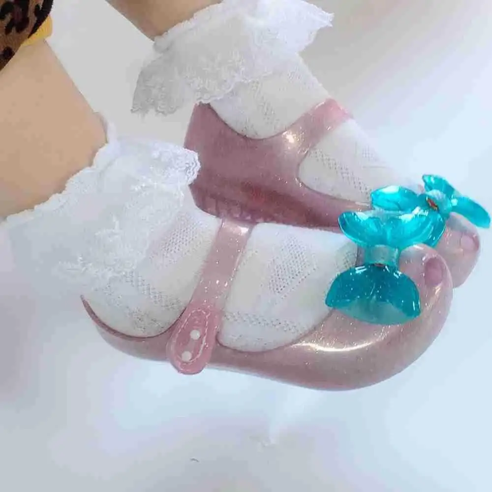 Filles 2020 nouveau Mini Melissa sirène gelée chaussures enfants plage sandales enfants princesse bonbons antidérapant Melissa sandales SH19107