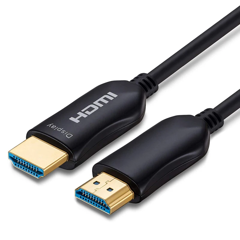 

HDMI 2.1 Optical Cable male to male HDMI 8K@60Hz 4K@120Hz 48Gbps HDCP2.2 CEC EDID eARC for HDTV Box Projector PS4 HDMI