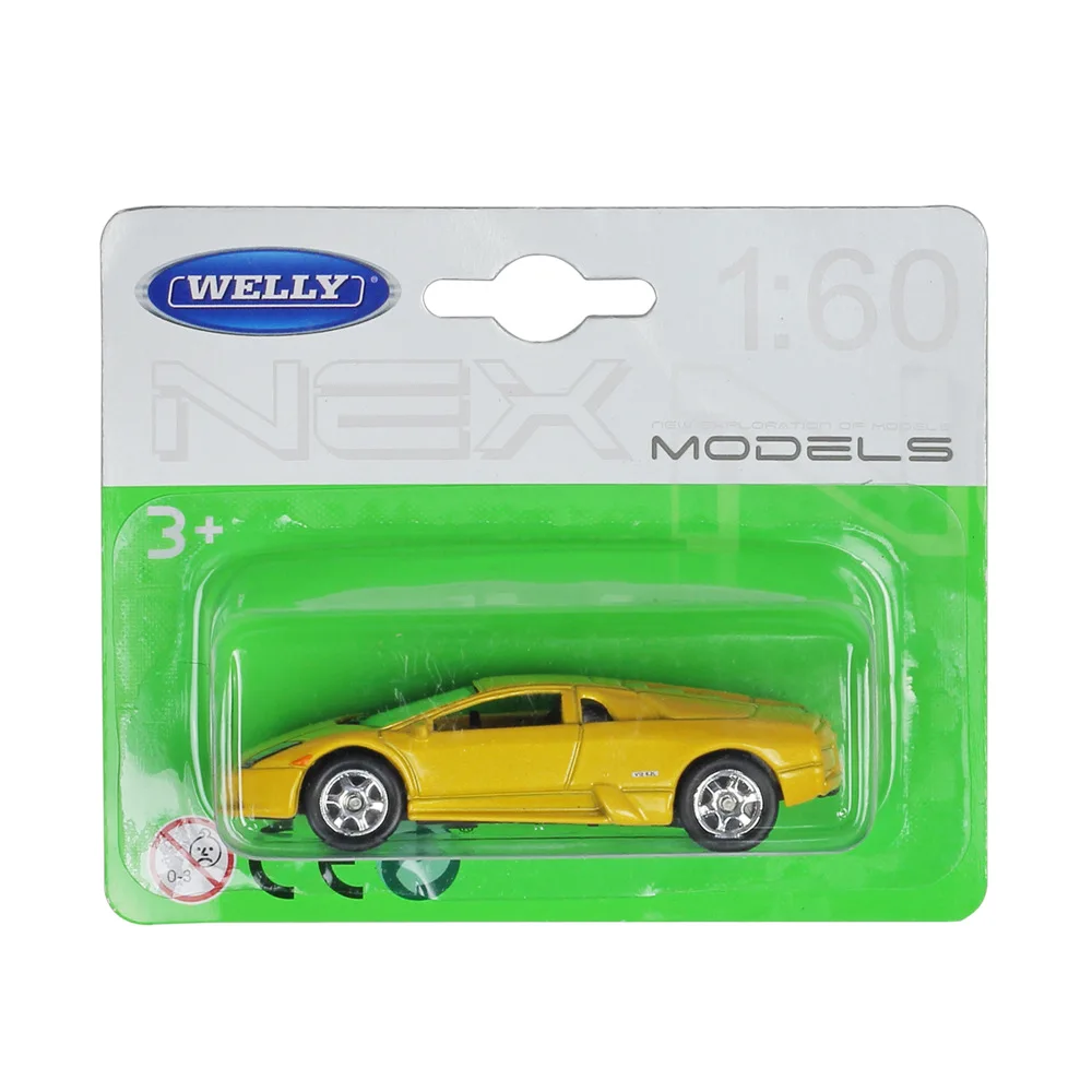 WELLY 1: 60 литая модель машины Модель игрушки для Toyota Corolla аэропорт автобусный прицеп Alfa Romeo benz, audi модели машинок для детей - Цвет: 15