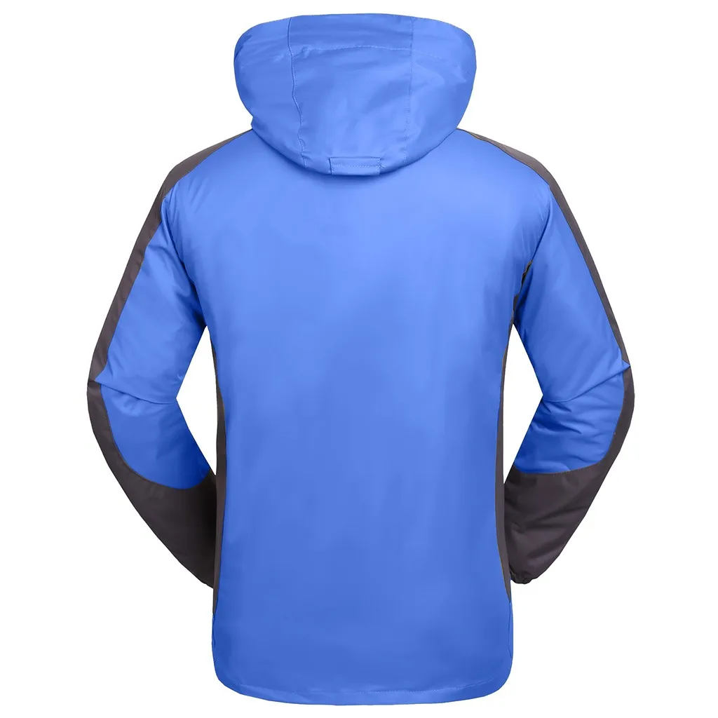 KLV брендовая мужская Высококачественная зимняя Лыжная куртка теплые спортивные куртки с капюшоном для мужчин профессиональная Верхняя одежда# A708