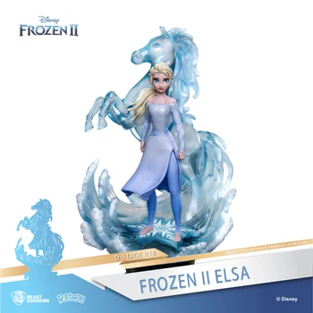 

Disney Limited Edition Frozen 2 Snow Queen Elsa Anna Model PVC Action Figure Upscale Disney Princess Dolls Figurines Girl Toys