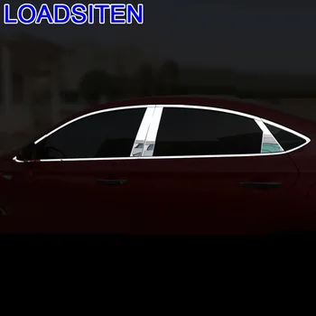 

Car Auto Automovil Modified Chromium Window Grille Exterior Modification Mouldings Trim Decoration 17 18 19 FOR Hyundai Verna