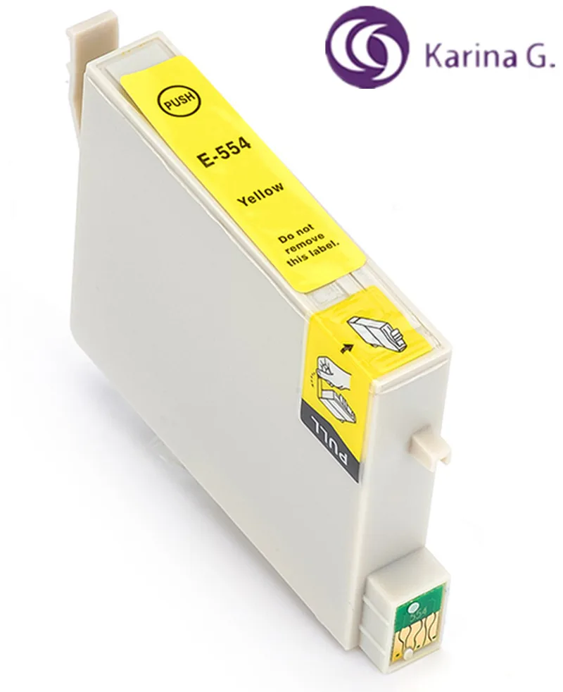 Совместимый картридж для принтера T0551 T0552 T0553 T0554 подходит Epson Stylus Photo RX420 RX425 RX520 R240