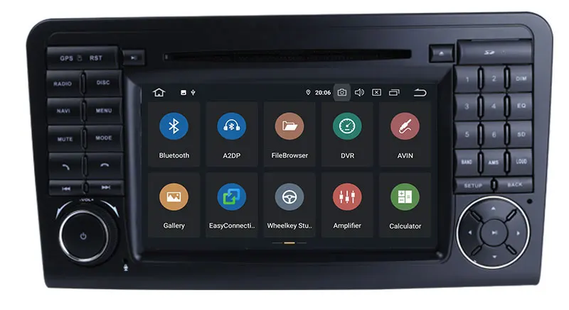 Cheap Android 9.0 Octa Cores Car DVD GPS Player For Benz ML W164 W300 ML350 ML450 ML500 GL X164 GL350 GL450 GL500 Radio Stere Carplay 11