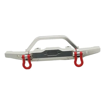 

Alloy Front Bumper for 1:16 WPL Henglong C-14 C-24 4X4 Truck&Crawler Hop-Ups Upgraded Parts,Silver