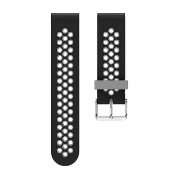 

Two-color Breathable Watch Band Silicone Wrist Strap for Xiao-mi Watch Color Kit PXPE
