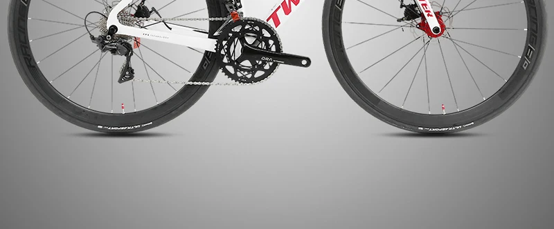 TWITTER Carbon Road bike 22 speed Disc brake road bike Carbon wheel For 105/R7000 UT/R8000 Components