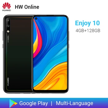 

Huawei Enjoy 10 4GB 128GB Mobile Phone 6.39" Kirin 710F Octa Core 48MP Dual Camera Smartphone 4000mAh Cellphone