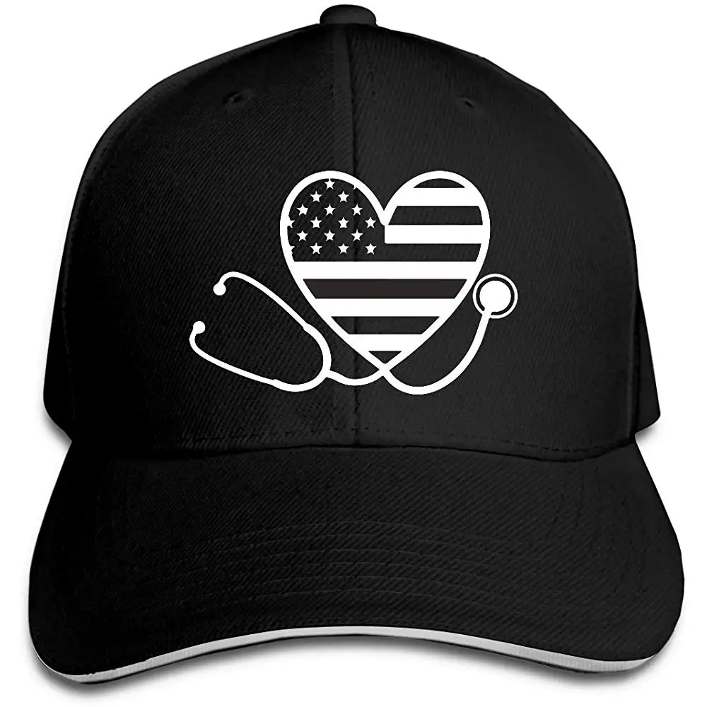 Мужская шапка для гольфа на заказ меланома медсестры стетоскоп Простая Регулируемая бейсболка