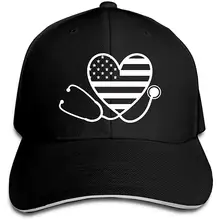 Мужская шапка для гольфа на заказ меланома медсестры стетоскоп Простая Регулируемая бейсболка