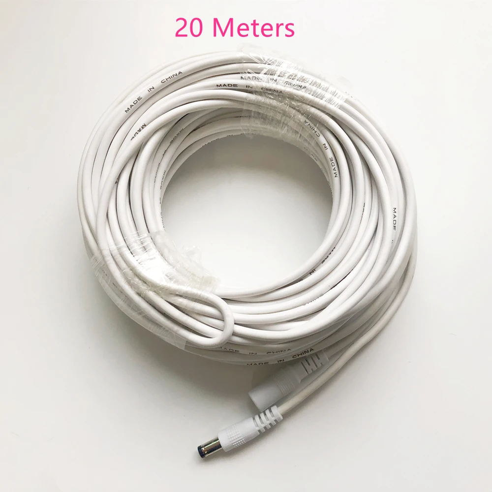 DC 12V Power Adapter Extension Cable 5.5 * 2.1mm Male Female Power Cord Extend Wire Cable For CCTV Camera Router