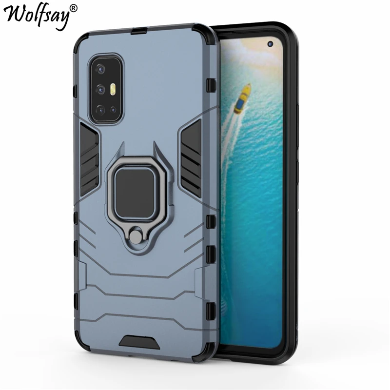 Чехол Wolfsay для Vivo V17 Индия автомобильный держатель бронированные Чехлы Жесткий ПК