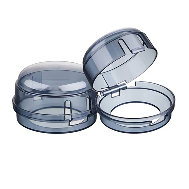 2 Pcs Baby Safety Oven Lock Lid Gas Stove Knob Covers Kitchen Switch Protector stove protector cover baby button lock