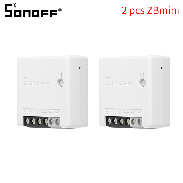 Zigbee 3.0 Mini DIY Smart Switch Two Way Switch APP Remote Control Smartthing Voice Control via Alexa Google Home